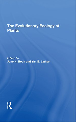 Evolutionary Ecology Of Plants