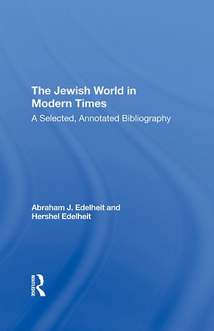 Jewish World In Modern Times