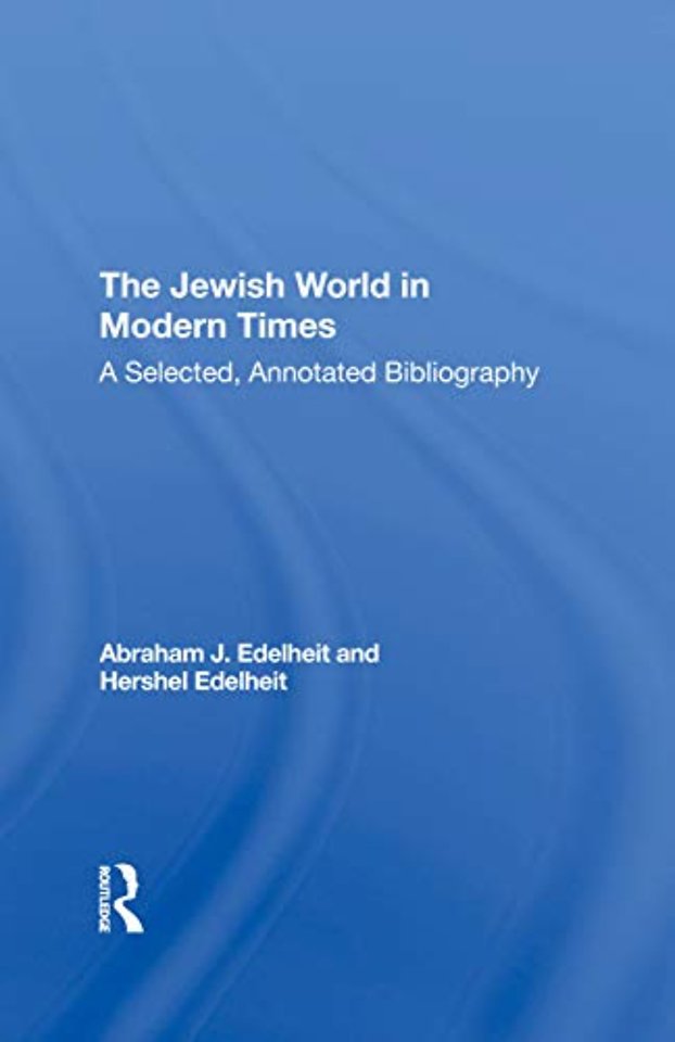 Jewish World In Modern Times