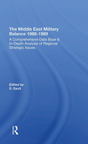 Middle East Military Balance 1988-1989