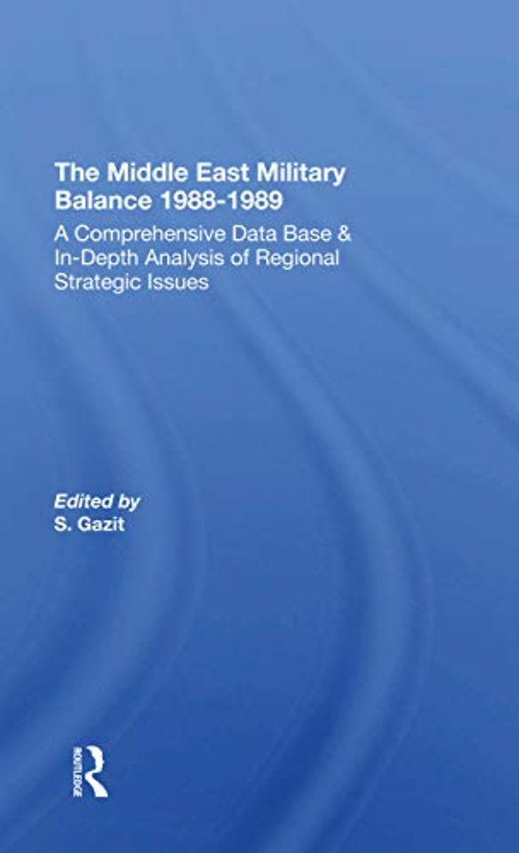 Middle East Military Balance 1988-1989
