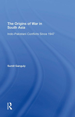 Origins Of War In South Asia
