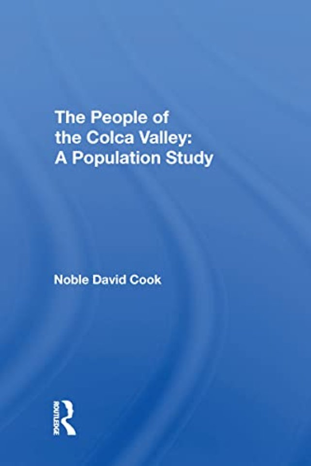 People Of The Colca Valley