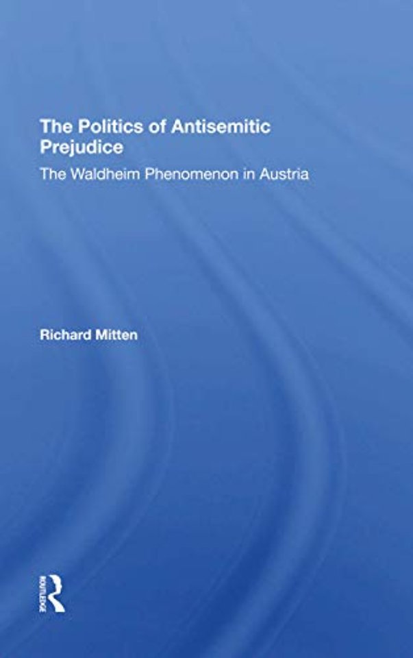 Politics Of Antisemitic Prejudice