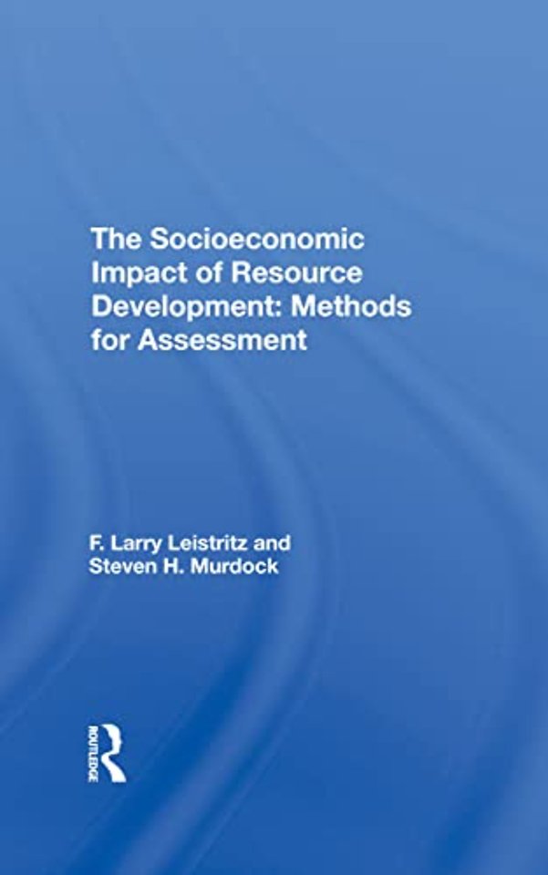 Socioeconomic Impact Of Resource Development