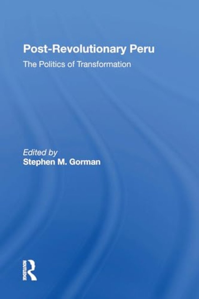 Postrevolutionary Peru