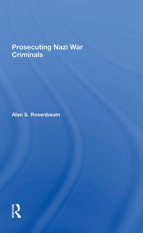 Prosecuting Nazi War Criminals
