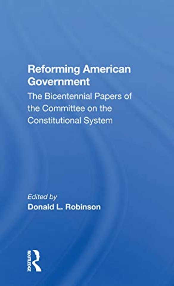 Reforming American Government