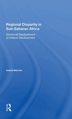 Regional Disparity In Subsaharan Africa