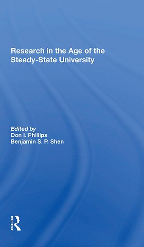 Research In The Age Of The Steadystate University