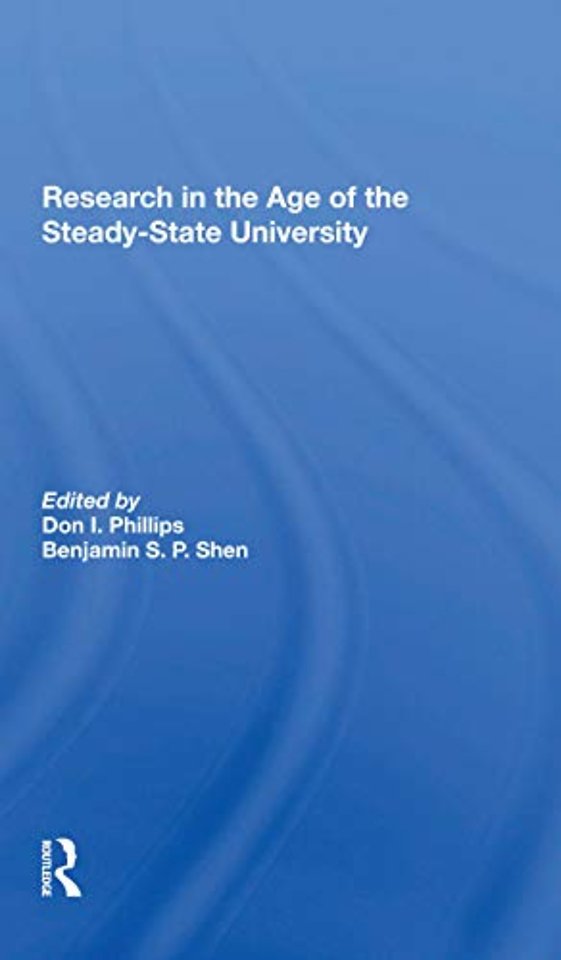 Research In The Age Of The Steadystate University
