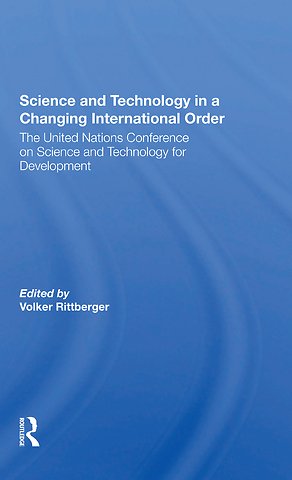 Science And Technology In A Changing International Order