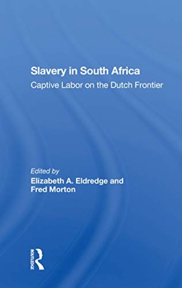 Slavery In South Africa
