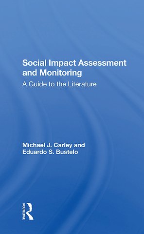 Social Impact Assessment And Monitoring