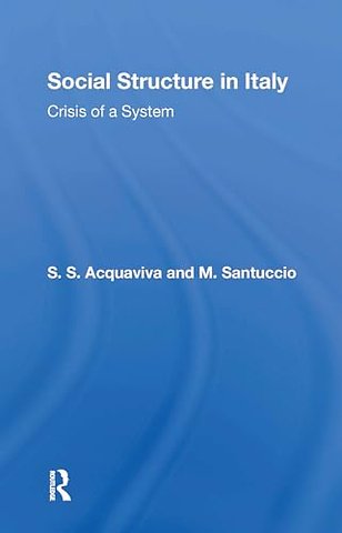 Social Structure In Italy