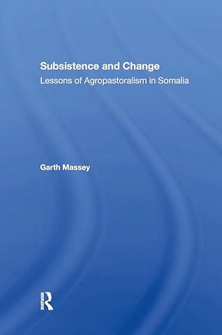 Subsistence And Change