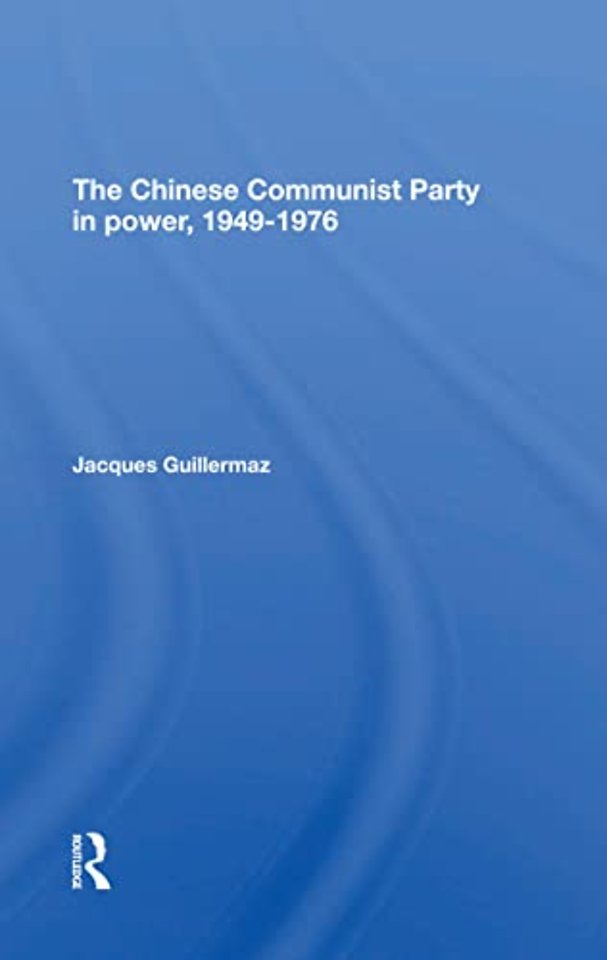 Chinese Communist Party In Power, 19491976