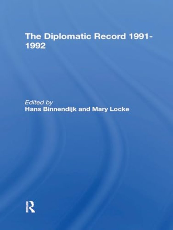 The Diplomatic Record 19911992