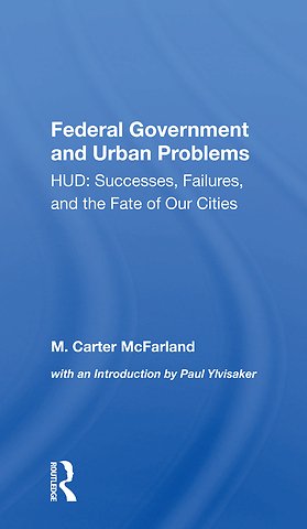 Federal Government And Urban Problems