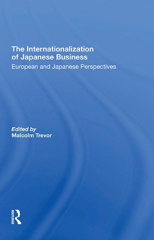 Internationalization Of Japanese Business