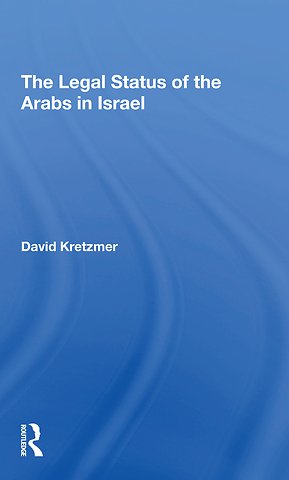 Legal Status Of The Arabs In Israel