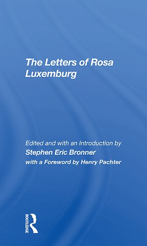 Letters Of Rosa Luxemburg