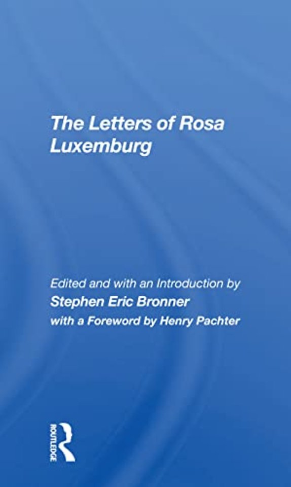Letters Of Rosa Luxemburg