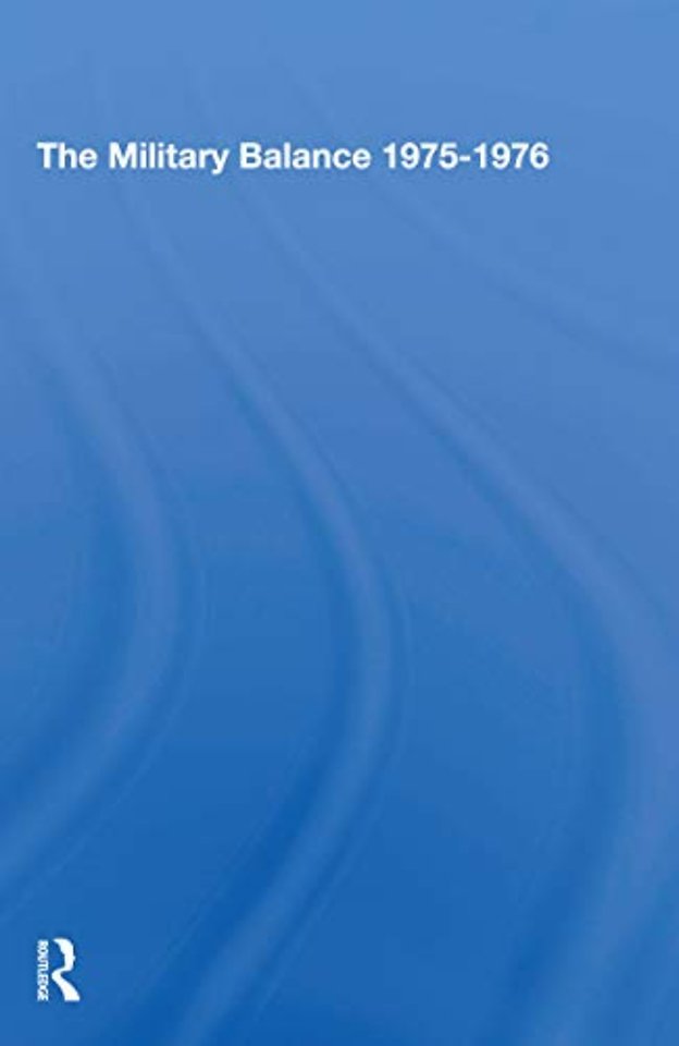 Military Balance 19751976