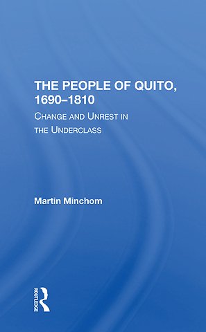 People Of Quito, 16901810