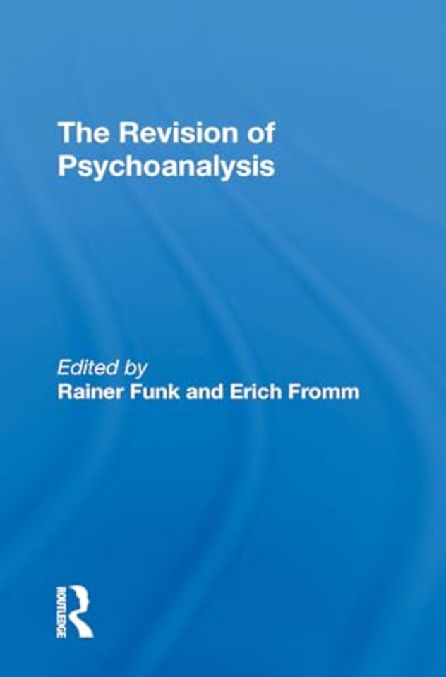 The Revision Of Psychoanalysis