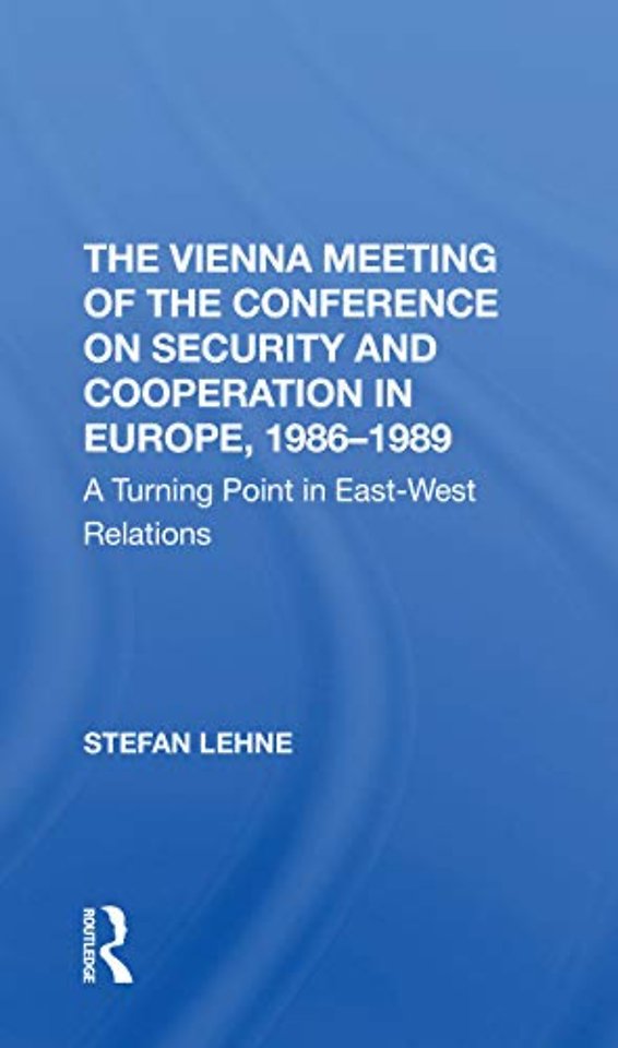 Vienna Meeting Of The Conference On Security And Cooperation In Europe, 19861989