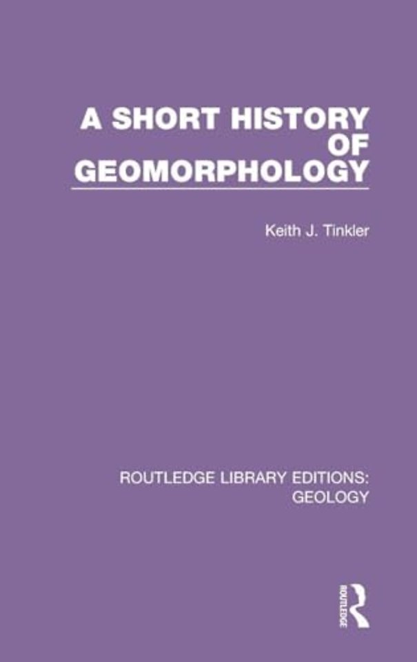Short History of Geomorphology