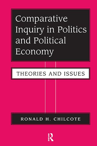 Comparative Inquiry In Politics And Political Economy