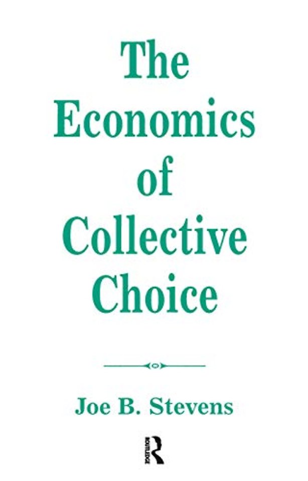 Economics Of Collective Choice