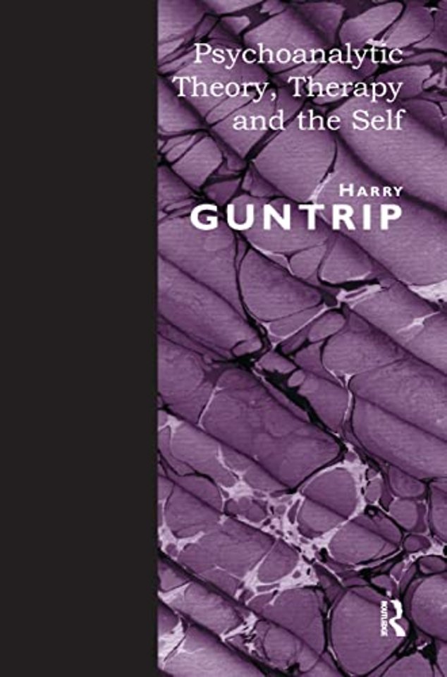 Psychoanalytic Theory, Therapy and the Self