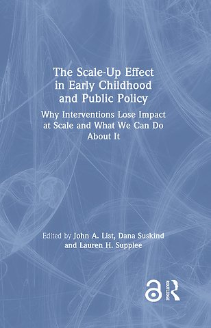 Scale-Up Effect in Early Childhood and Public Policy