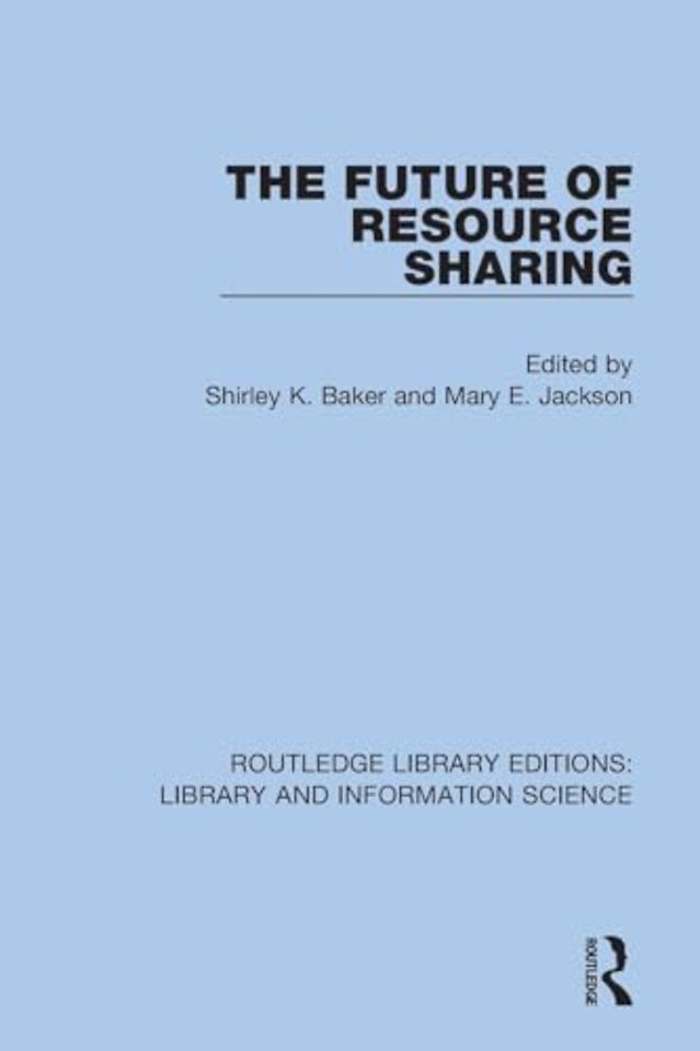Future of Resource Sharing