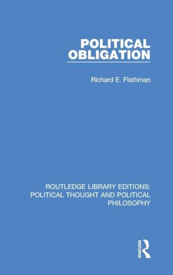 Political Obligation