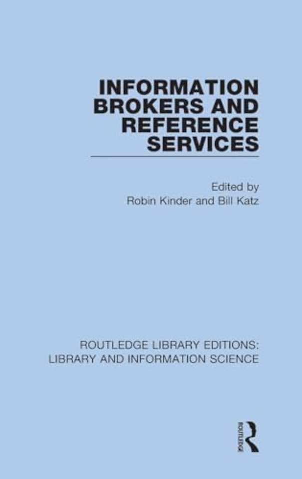 Information Brokers and Reference Services