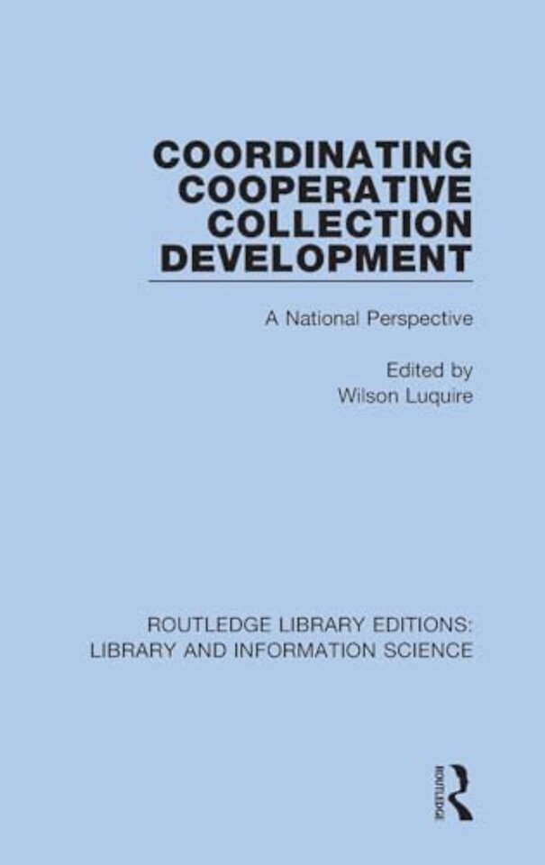 Coordinating Cooperative Collection Development