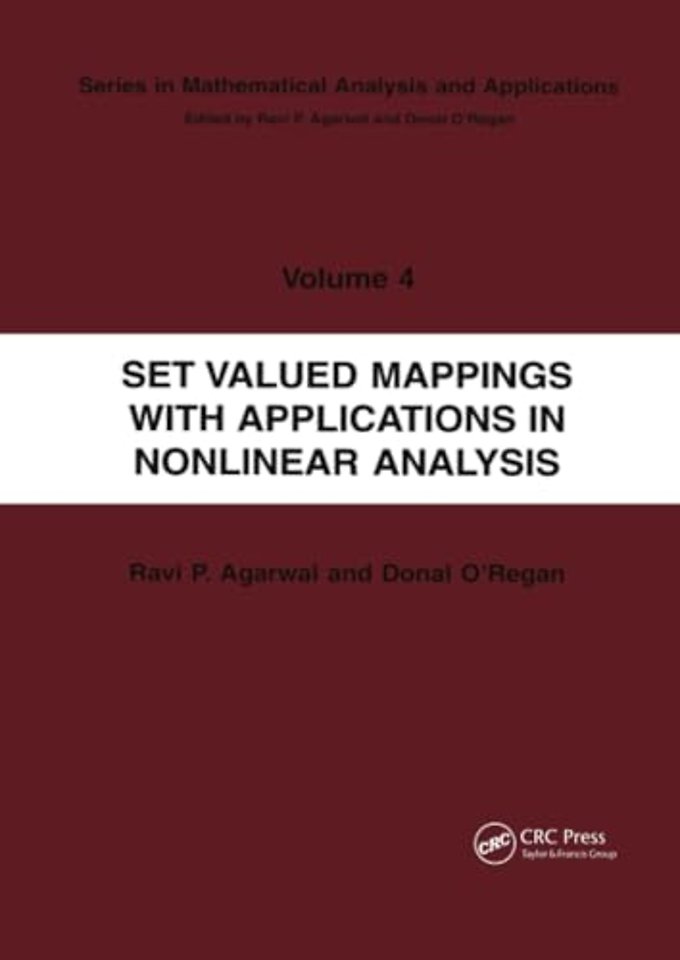 Set Valued Mappings with Applications in Nonlinear Analysis