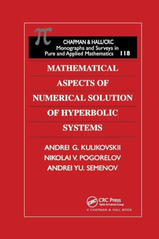 Mathematical Aspects of Numerical Solution of Hyperbolic Systems