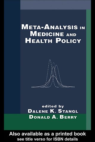 Meta-Analysis in Medicine and Health Policy
