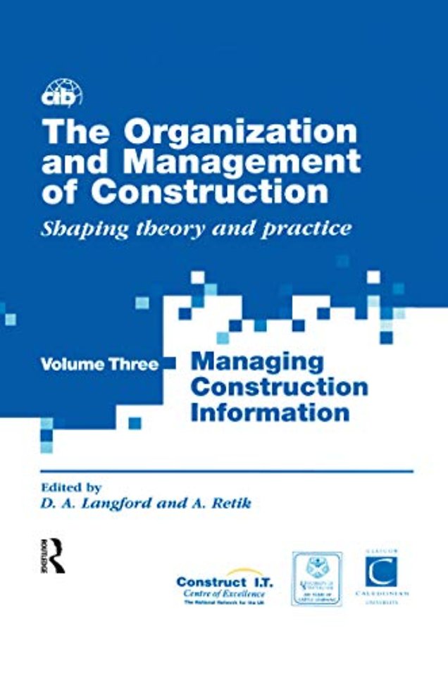 Organization and Management of Construction