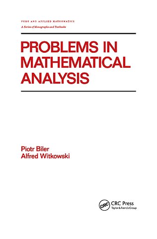 Problems in Mathematical Analysis