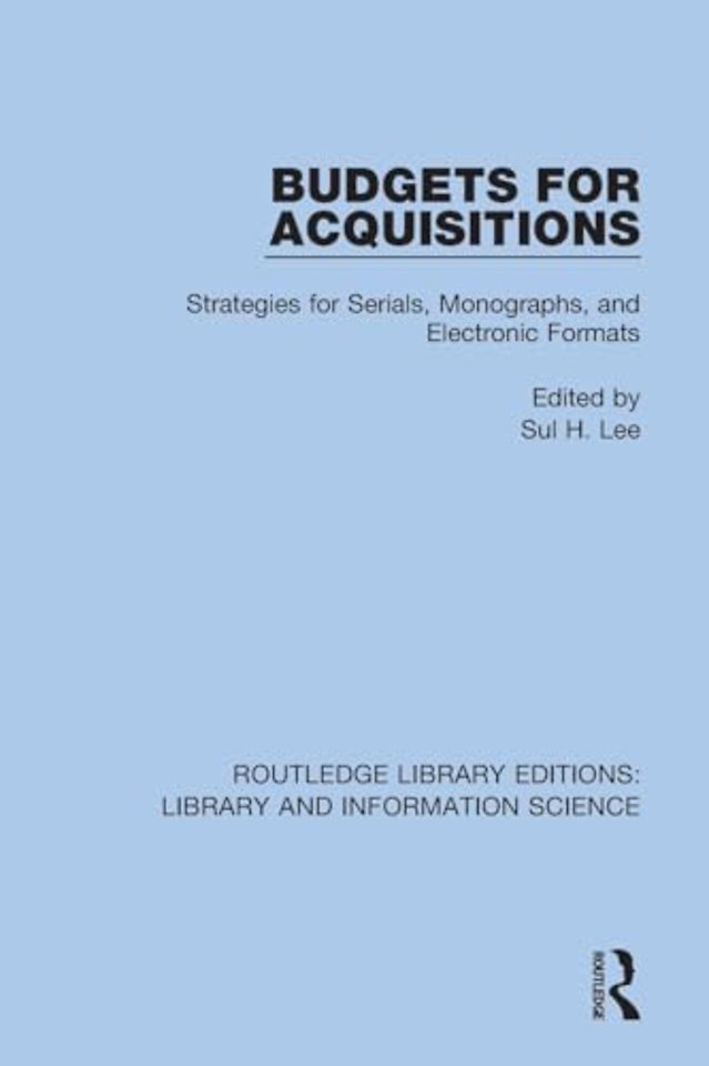 Budgets for Acquisitions