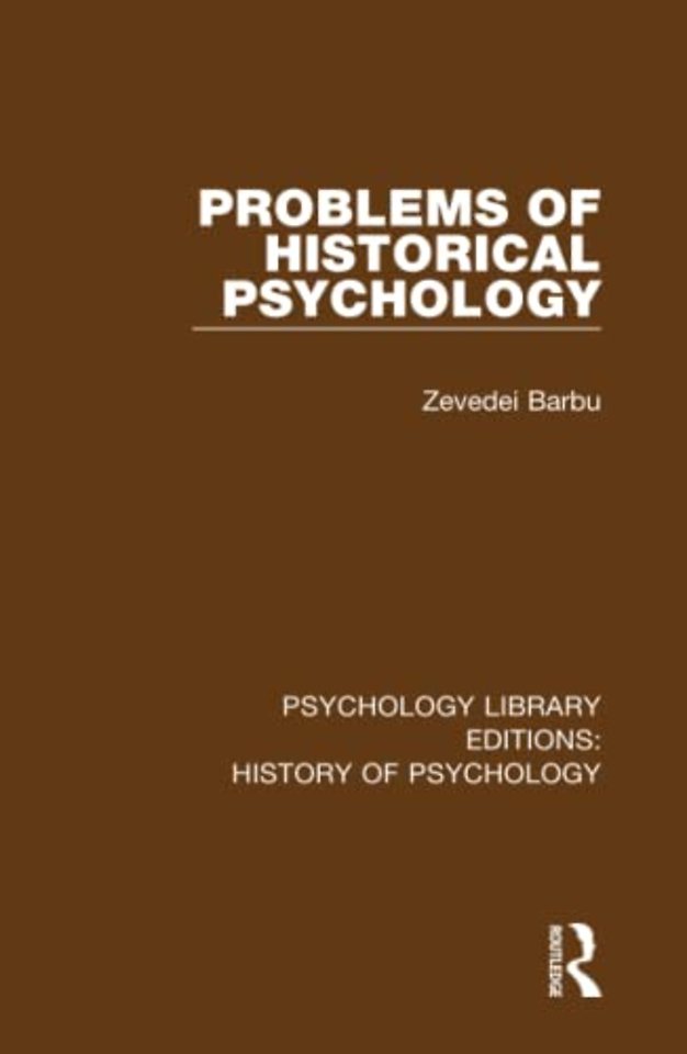 Problems of Historical Psychology