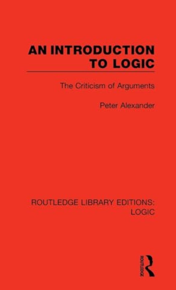 Introduction to Logic