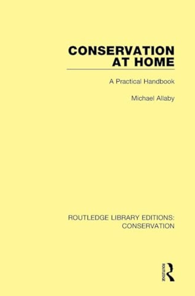 Conservation at Home