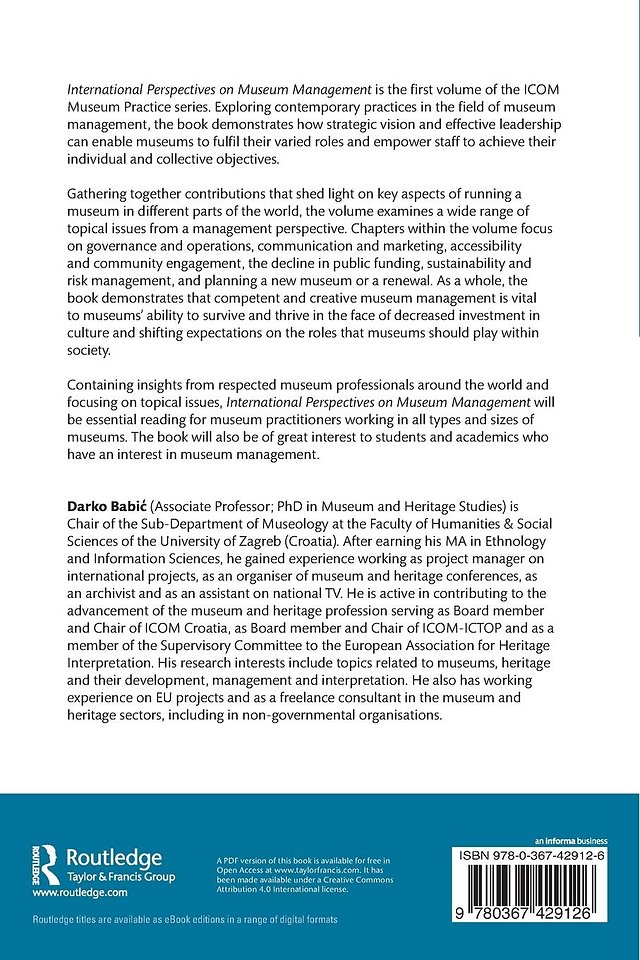International Perspectives on Museum Management